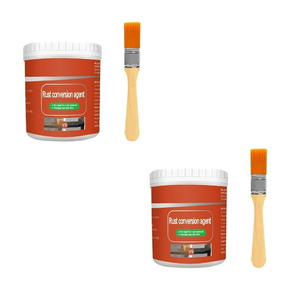 Clearance Rust remover under $6,New Converter For Remover For Removal Converter Metallic Paint Water Based Remover With Brush Multi Purpose Anti Paint 2PC