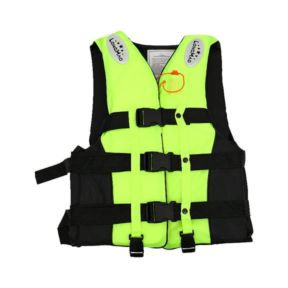 S/M/L/Xl/XXL Multi Functional Life Vest for Adults and Child - Perfect for Swimming Kayak, Boating, Fishing,Watersport - Sturdy Zipper & Buckle,Stable Quality,Comfortable and Breathable
