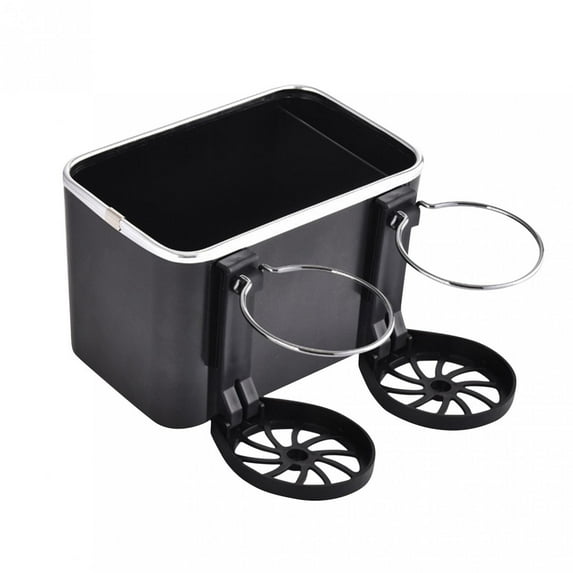 SDJMa Car Armrest Storage Box Water Cup Holder TikTok Car Seat Organizer with Cup Holder, Multifunctional Car Console Side Organizer for Water Cup, Paper Towels Cellphones