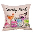 thumbnail image 1 of Clearance! SDJMa Halloween Pillow Covers 18x18 Trick or Treat Pillow Covers Happy Halloween Linen Sofa Bed Throw Cushion Cover Decoration, 1 of 8