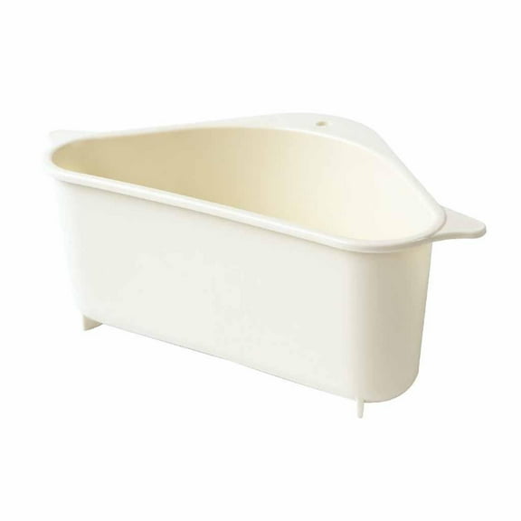 SDJMa Kitchen Storage Rack,Household Sink Drain Rack Triangle Vegetable Rack Bathroom Shower Shelf Caddy Organizer Waterproof & Oilproof Shower Corner Rack for Bathroom & Kitchen