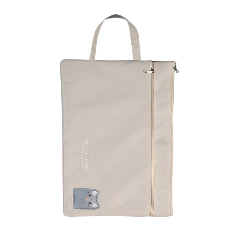 Clearance！ SDJMa Mesh Zipper Pouch, Large Double Pocket 