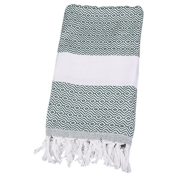 SDJMa Turkish Beach Towel (38 x 71) - Prewashed for Soft Feel, 100% Cotton - Quick Dry Beach Towels Oversized - Unique Turkish Towels for Travel with Lively Colors