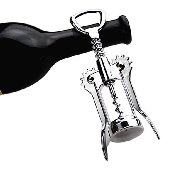 SDJMa Wine Opener, Winged Corkscrew, Built-in Wine Bottle Opener, Manual Multifunctional Cork Screw for Waiter & Bartender, Heavy Duty Sales !