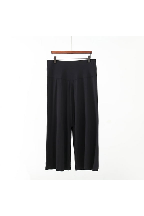 Cropped Baggy Plus Size Pants Mid 20%Modal,40% Cotton,40% Polyester Pants for Women Pants for Women Athletic Workout Oversized Winter Pants for Ladies Pants for Women