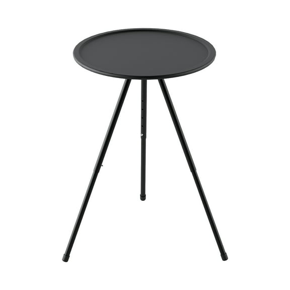Clearance! SLMOTUAE Outdoor Folding Small Round Table Portable And Adjustable Camping Table Camping Equipment Picnic Double-layer With Light Rack Coffee Table