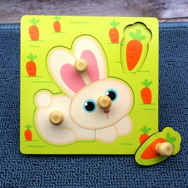 Clearance! SSNTSY Puzzle Toy Fruit Grasping Board Puzzle Puzzle Toy Montessori Early Education 1 2 3 Year Old Boys and Girls Board