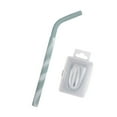 thumbnail image 1 of 1 PCS Reusable Silicone Straws with Boxes, Extra Wide Large Straws, Great for for 30oz and 20oz Tumblers Yeti/Rtic, 10" Extra Long Flexible Jumbo Drinking Straws for Milkshakes, 1 of 4