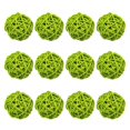 thumbnail image 1 of Clearance Sale!12PCS Natural Decorative Wicker Rattan Balls- Vase Filler for Home Decor,Christmas Tree Garden Wedding Party Coffee Table Decoration,Craft DIY,Parrot,Bird Toys Balls, 1 of 5