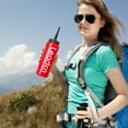 thumbnail image 1 of Clearance Sale | 1L Sports Water Bottle with Long Nozzle, Squeeze-Out Design for Gym and Workout, Red, 1 of 5