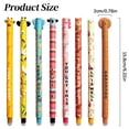 thumbnail image 1 of Clearance Sale! 1PC Animal Erasable Gel Pen, Thermal Ink Retractable Cute Fox Ballpoint Pen, Plastic, for Office & Home, (16cm, Fox), 1 of 8