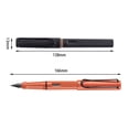 thumbnail image 1 of Clearance Sale! 1PC Fountain Pen, Fine Nib Writing Pen with Converter & Ink Cartridge, Plastic for Home & Office, (One Size, Brown), 1 of 8
