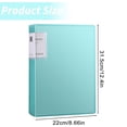 thumbnail image 1 of Clearance Sale! 1PC Insert Page Folder, 40-Pocket Transparent Document Organizer with Lanyard, PP, for Office & Home, (31.5x22cm, Light Pink), 1 of 8