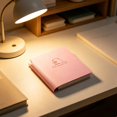thumbnail image 1 of Clearance Sale! 1PC Pocket Notebook with Pen Holder, Small Portable Lined Journal for Notes, Paper, for Office & Home, (10x9x1.2cm, Pink), 1 of 4