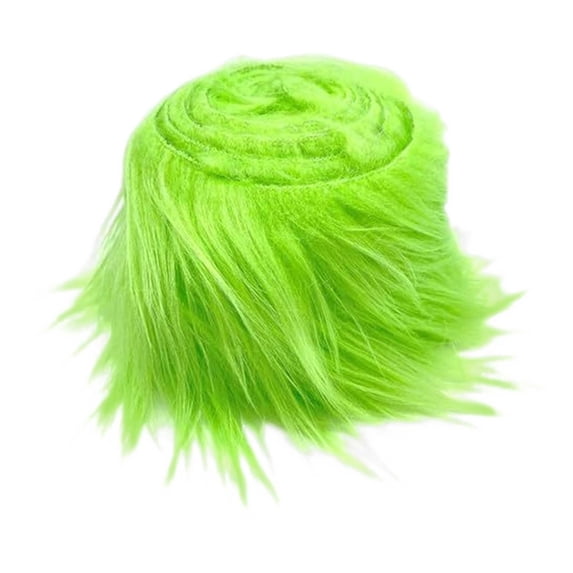Clearance Sale! 1Pc Shaggy Plush Fabric Precut Strips Plush Fabric Fuzzy Craft for S Beard Hair Decoration Event Party Practical Home Decor Happy Day!