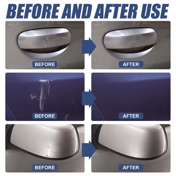 1pcs Scratch Repair Wax for Car, 2026 Car Scratch Repair Paste Polishing Wax, Premium Car Scratch Remover Kit with Wipe & Sponge for Vehicles for Deep Scratches(1PCS*120ML)