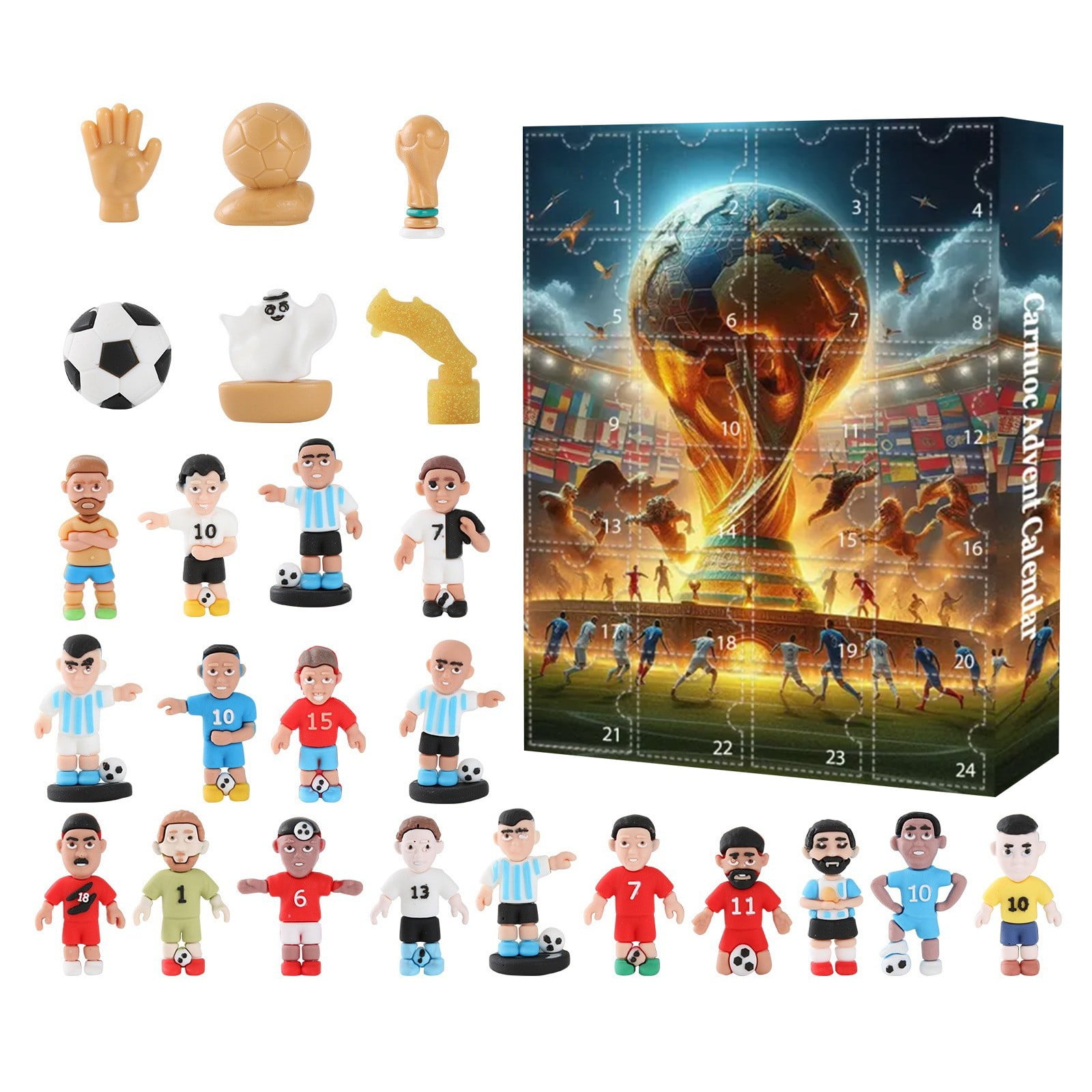 Clearance Sale! 2024 World Cup Advent Calendar for Kids. Celebrate Football