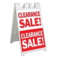 thumbnail image 1 of Clearance Sale (24" X 36") Standard A-Frame Signicade, Includes Decal Applied To Stand, 1 of 4