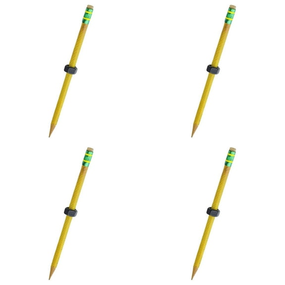 Clearance Sale! 4PCS Threaded Sensory Pencil, Silent Fidget Tool with Rotating Nut for Focus & Calm, Metal, for Office & Home, (One Size, Green)
