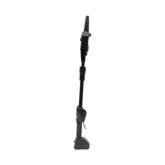 (Clearance Sale!) 552W Cordless Pole Saw Manganese Steel Chain 4500rpm Cordless Rechargeable Double Section Assemble Shaft Branch Cutter 1500mAh Battery for Tree Pruning Garden Work