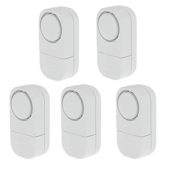 Clearance Sale!5Pack Window and Door Alarms for Kids Safety,Magnetic Sensor Switch Wireless Door Alarm for Home Personal Security,Sensor Burglar Door Alarm for Pool, Cars, Sheds, Caravans DIY