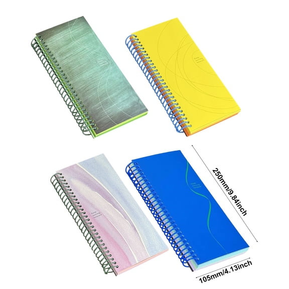 Clearance Sale | A6 Coil Notebook with 80 Lined Sheets, Pocket-Sized Wirebound Journal for Daily Note Taking