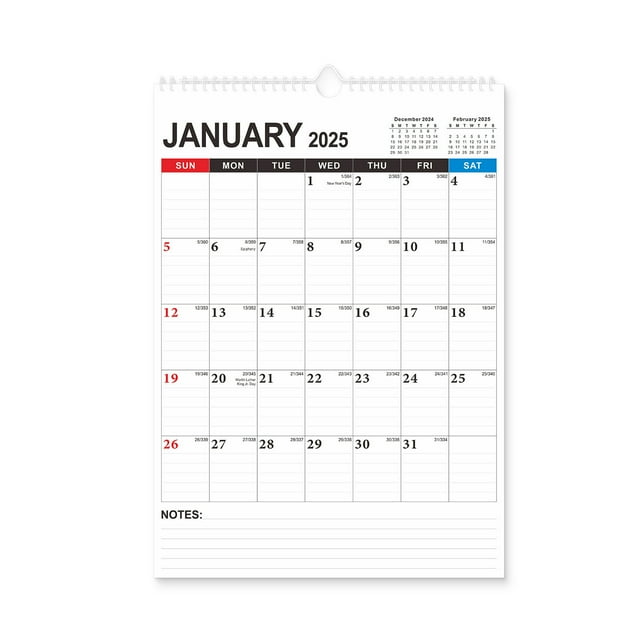 Clearance Sale Aesthetic 20252026 Wall Calendar Wall Calendar 2025
