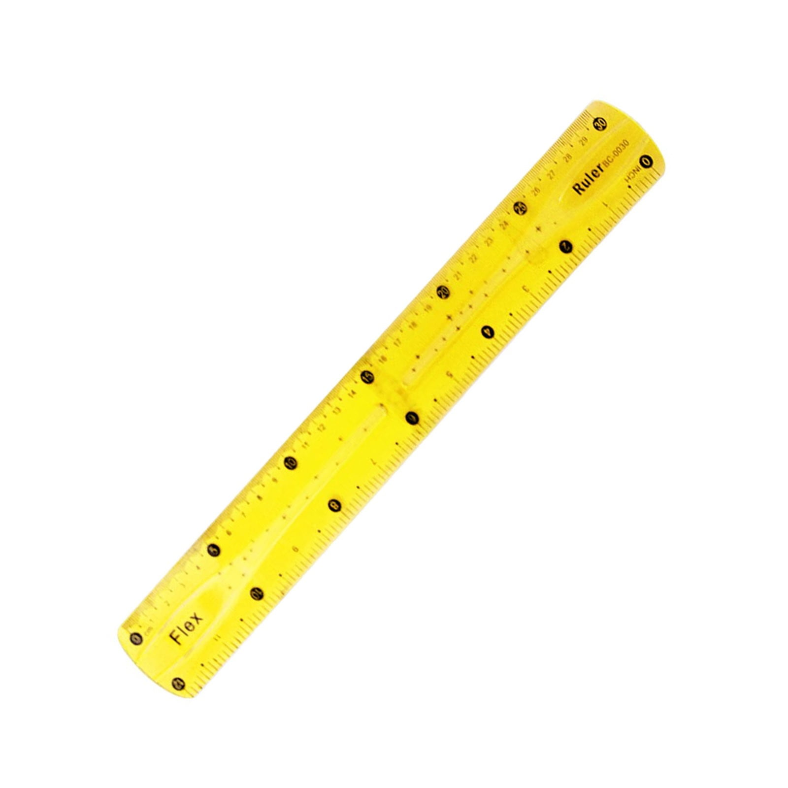 Clearance Sale! Alofun Quilting Rulers Finger Grip Ruler 12Inch Pvc Colored Tape Measure,Ruler*1