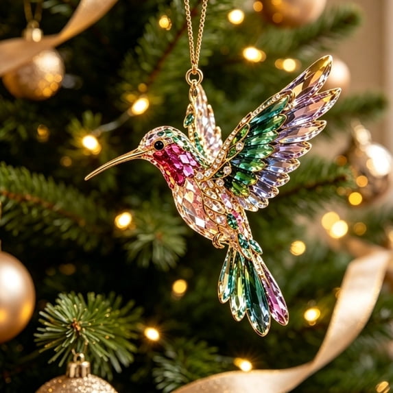 Clearance Sale | Animal Shaped Hanging Ornament Elegant Art Pendant for Christmas Tree Home Holiday Decoration 2 Pack