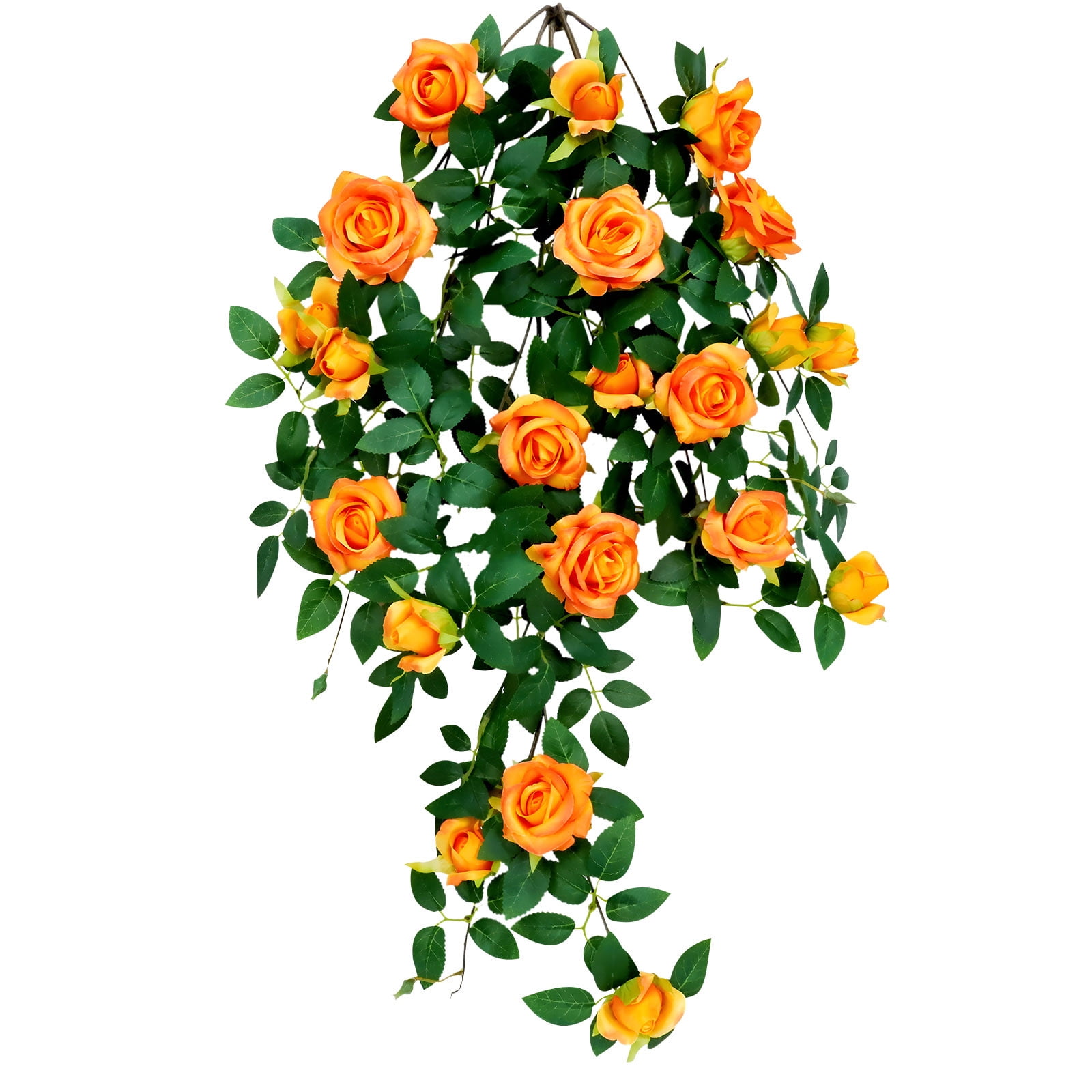 Clearance Sale - Artificial Impatiens Bouquet Flowers for Outdoors Silk ...