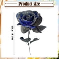 thumbnail image 1 of Clearance Sale | Artificial Latex Rose Flower, Realistic Wedding Bouquet and Halloween Home Decor, Blue, 1 of 8