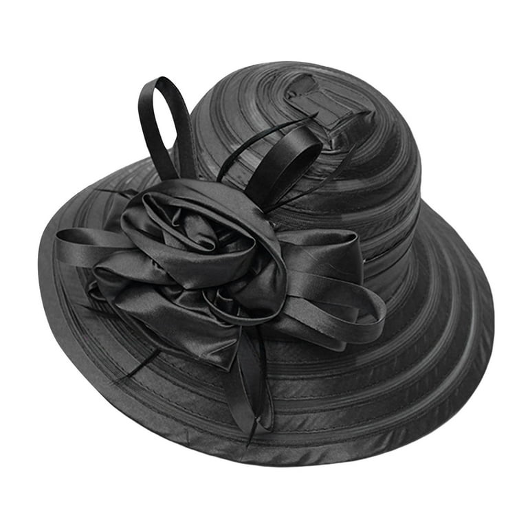 BKQCNKM Sun Hats for Women, Womens Bucket Hat, Wide Brim Hat