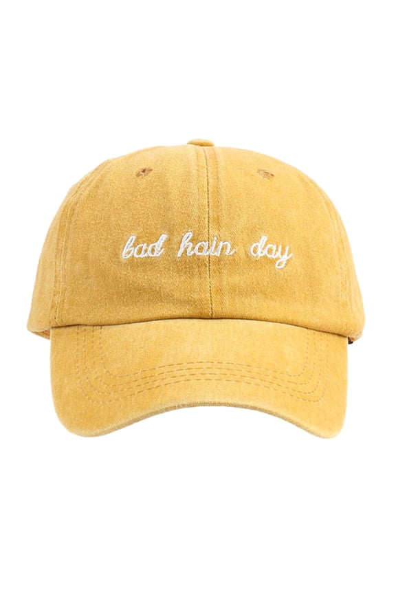 Womens Baseball Caps, Trucker Hats, Workout Hat, Gifts for Her, Yellow One Size