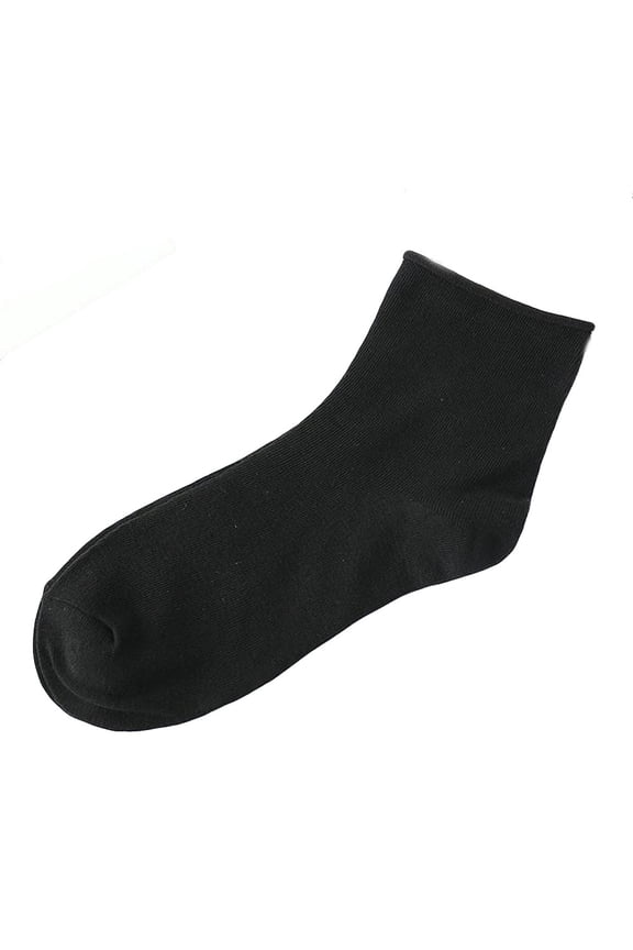 Clearance Sale! Baberdicy Socks 2Pair Unisex Comfortable Color Cotton Sock Slippers Long Socks Socks for Women Black