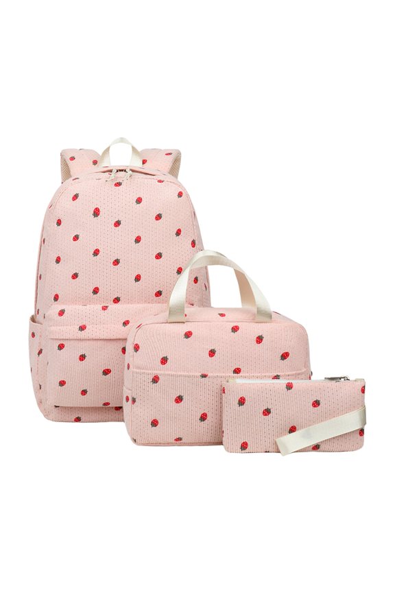 Clearance Sale! Backpack Three Piece Backpack Set C Fall Travel Backpack For Commuting