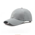 thumbnail image 1 of Clearance Sale! Baseball Caps for Women and Men Cotton Hat Cap Cap Outdoor Color Solid Men Light Board Sun Hat Caps Hats for Women Men Grey One Size, 1 of 1