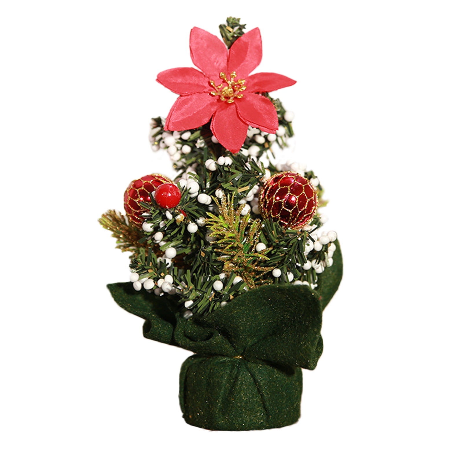 Clearance Sale! Beppter Tabletop Mini Artificial Christmas Tree,Table