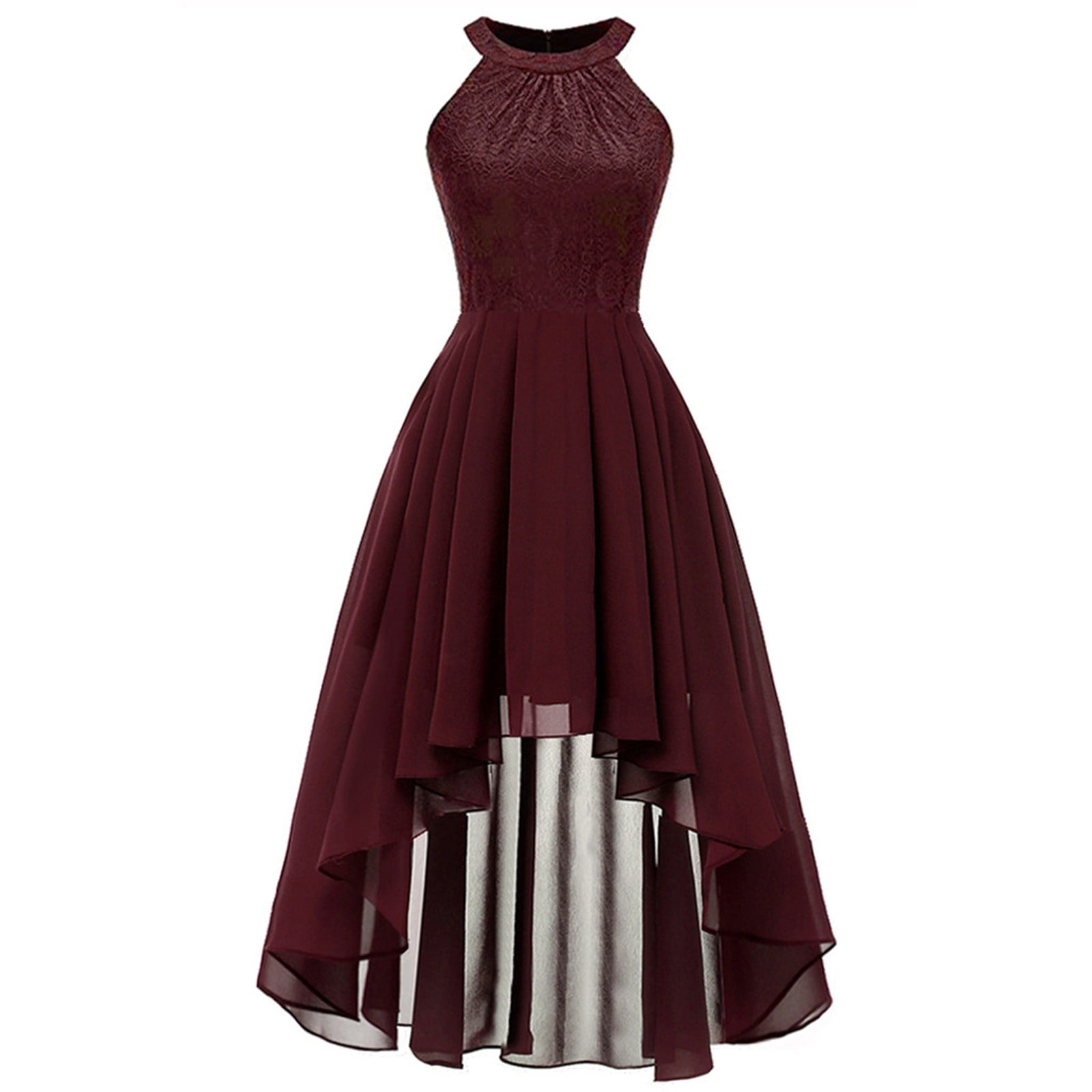 Bpxiofoy Formal Dresses for WomenRed Dresses for WomenFormal Dresses  for WomenWomens Dresses Dress Wine 2Xl - Walmart.com