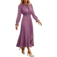 thumbnail image 1 of Bpxiofoy Midi Dressï¼Purple Dress for Womanï¼Beach Dresses for Women Vacationï¼Casual Dresses for Womenï¼Maxi Dress Purple M, 1 of 6