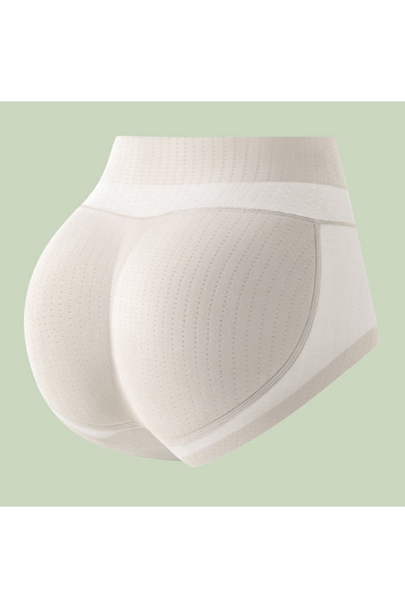 Clearance Sale! Butt Lifter Panties for Women Padded Underwear Seamless Booty Pads Enhancer Shapewear Butt Lifting Panty White M