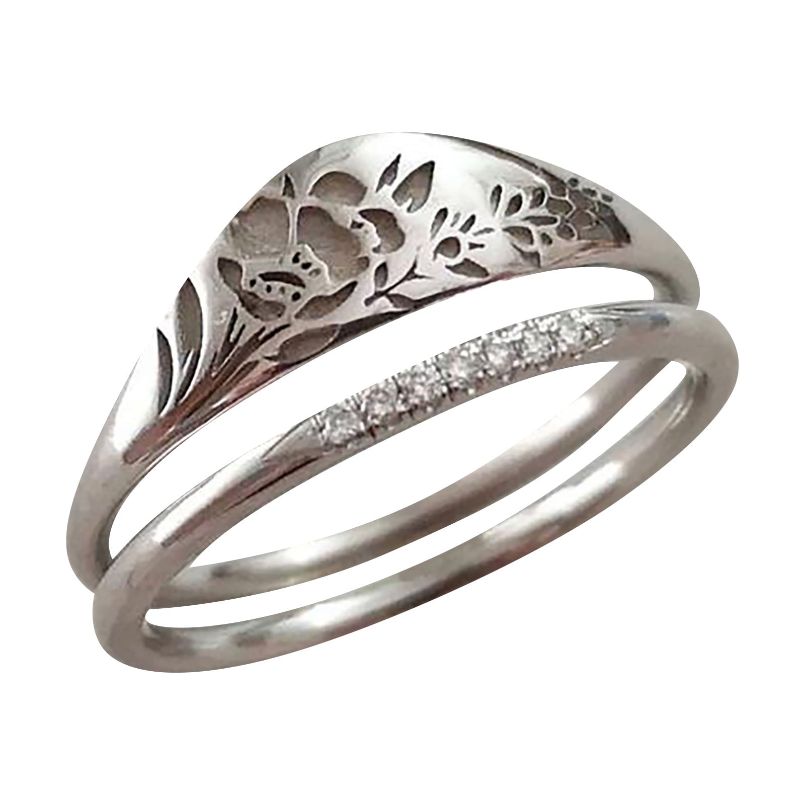 Clearance Sale!CHOIIWomens Gifts,Womens Rings,Rings for Women,Couple ...