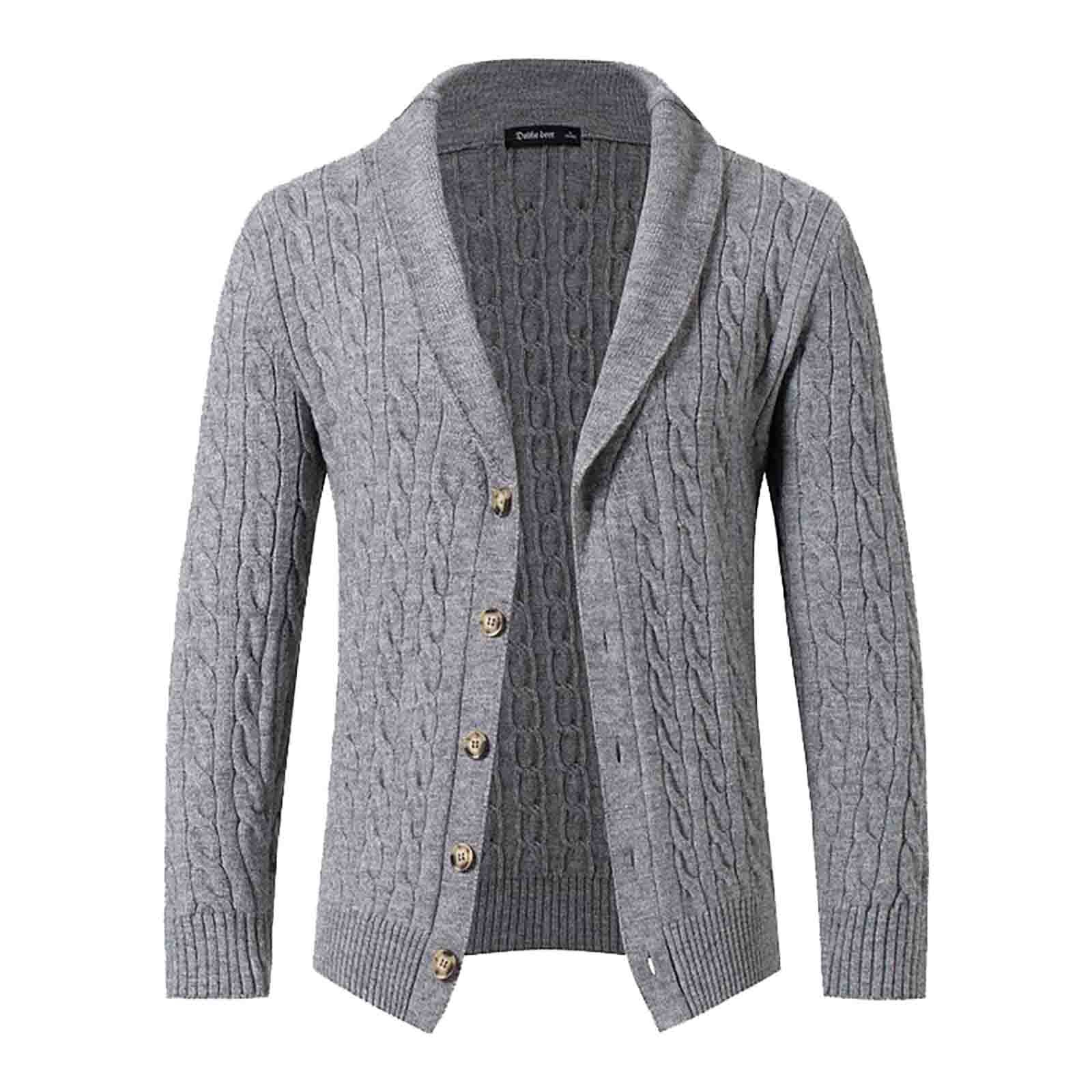 Clearance Sale! Cardigan for Men Lightweight Cardigan for Men Cotton