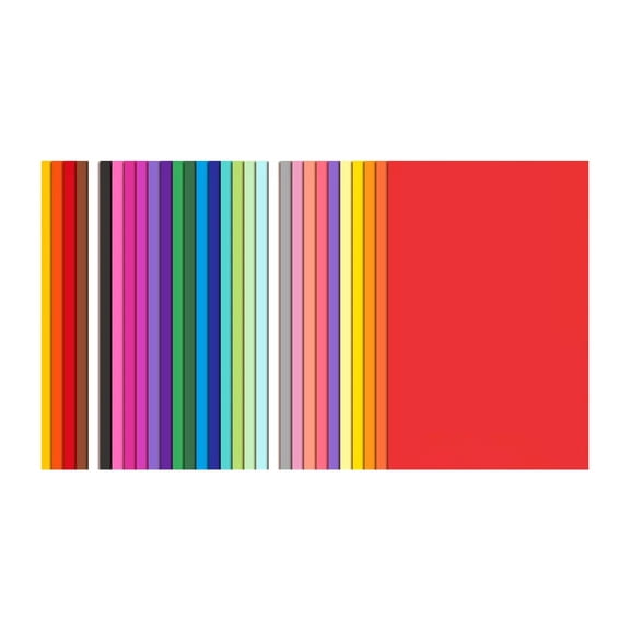 Clearance Sale! Cardstock 30Pcs Colored Cardboard, Handmade Paper A4, 30 Colors, 30 Sheets Fall Craft Paper