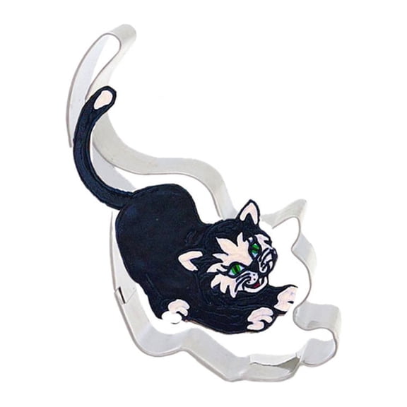 Clearance Sale Cat Shaped Aluminium Sugarcraft Cake Cookies Pastry Baking Cutter Mould