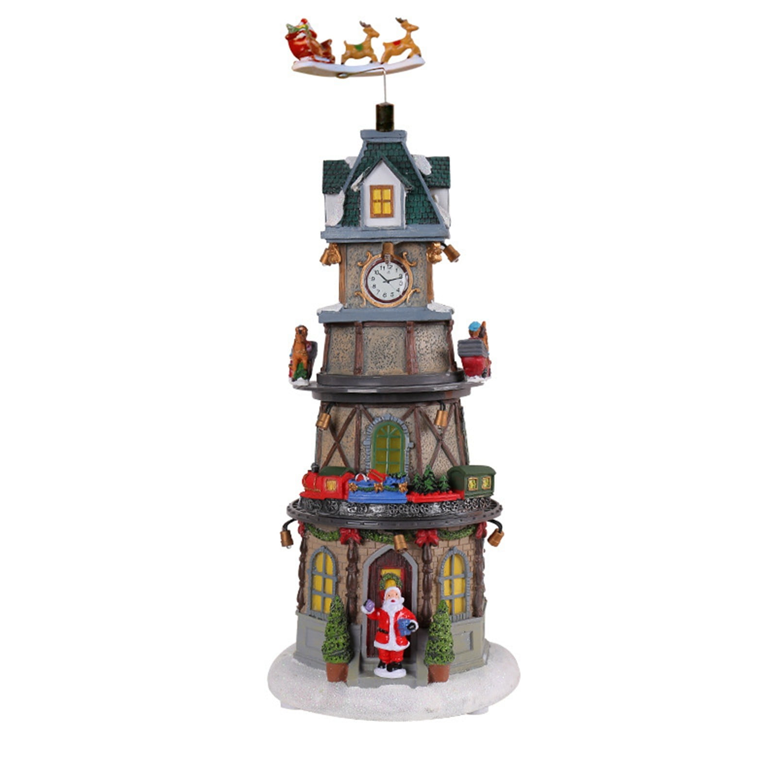 Clearance Sale Christmas Decorations Light Up Holidays With Festive Train Shaped Ornaments