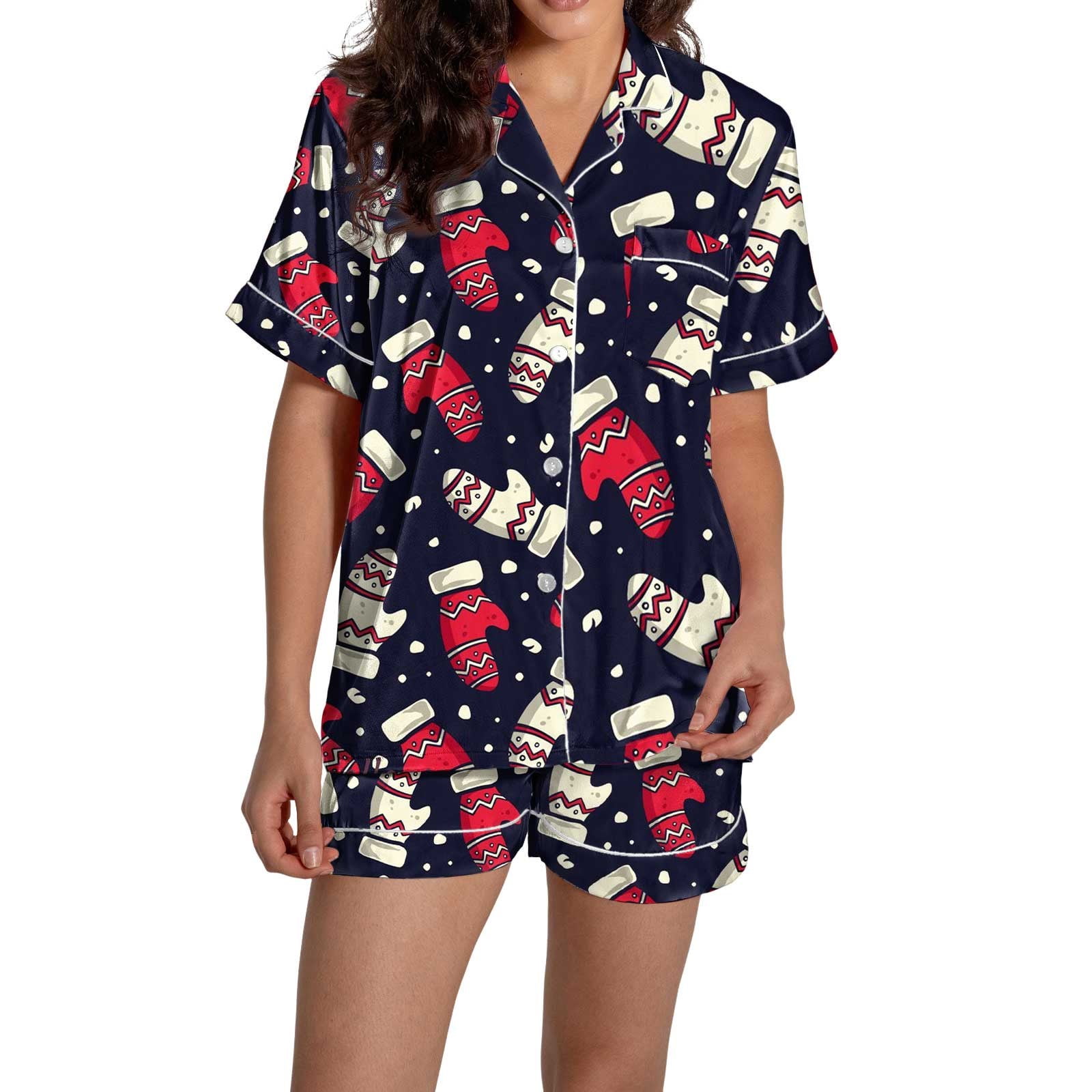 Clearance Sale! Christmas Pajamas for Women Set Women Pajamas Graphic
