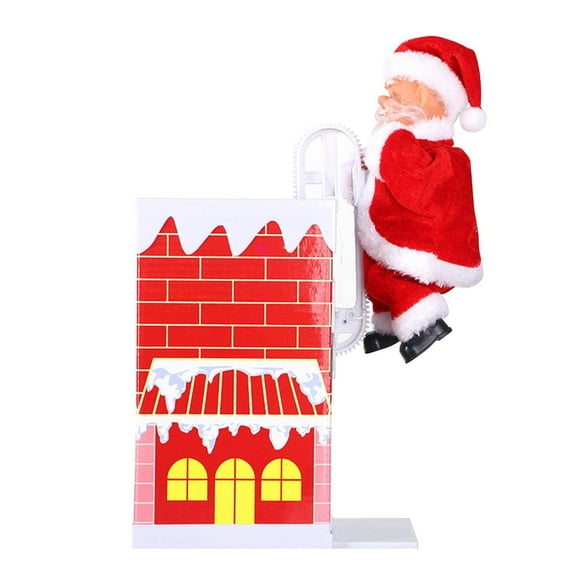 Clearance Sale! Christmas Toys Climb The Chimney Over The Wall Santa Decorations For Home Children'S Christmas Ornament Desktop Ornament Practical Home Decor