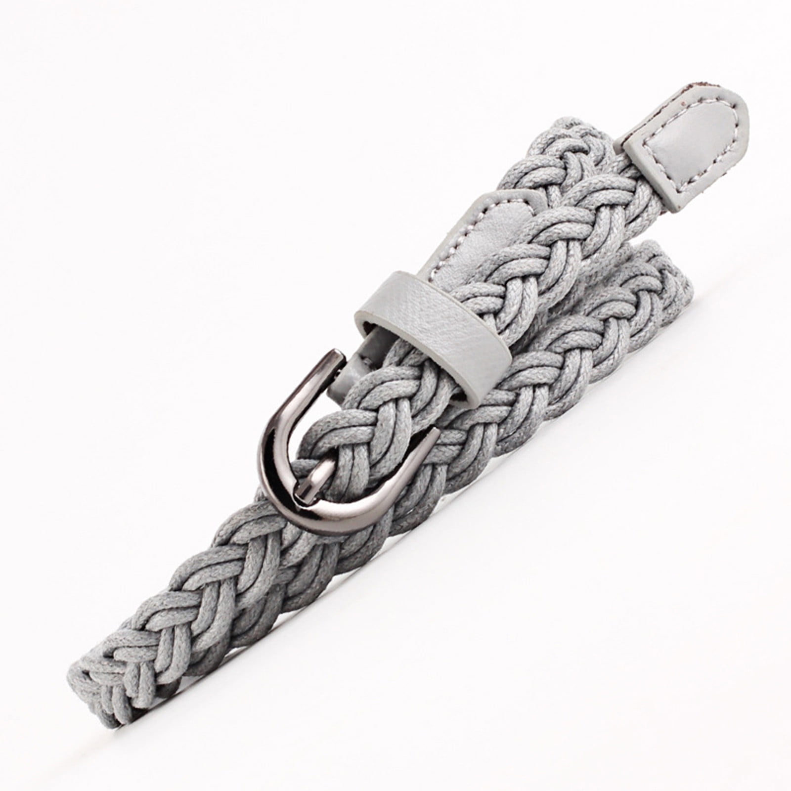 Vintage Braided Woman Belt One Size Womens RIBCO Vintage Braided Genuine Leather Belt Size M/L  main image 3