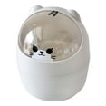 thumbnail image 1 of Clearance Sale! Cleaning Supplies, Cute Desktop Can Small Garbage Can With Flip Lid Cute Mini Desk Waste Portable Tabletop Dustbin Cartoon Animal Rubbish Storage For Kitchen Bedroom Desk Ca, 1 of 4
