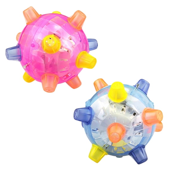 Clearance Sale! Colorful Flashing Musical Toys Jumping Activation Dancing Children'S Toys Dancing Light Up Toys For Infants Education Birthday Gift For Boys And Girls